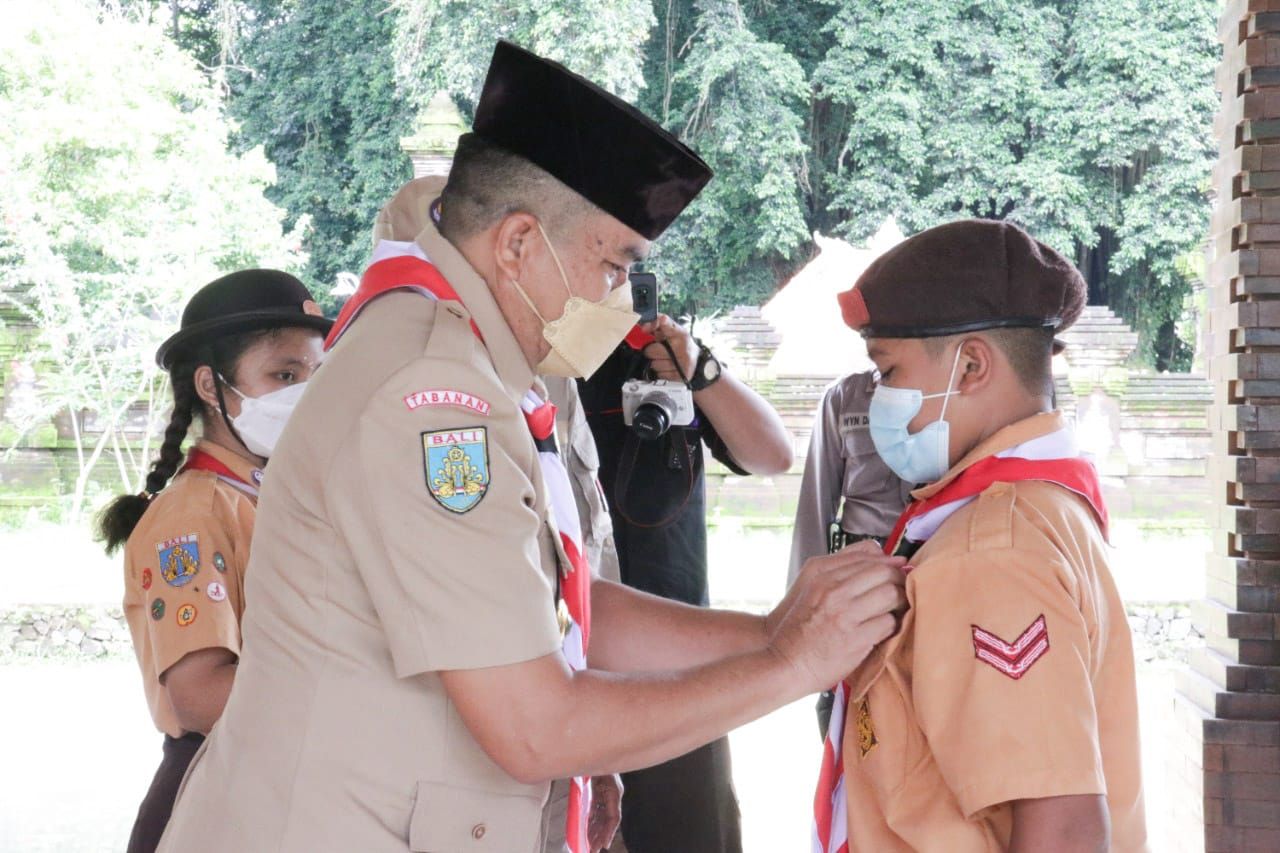 podiumnews.com-Jambore Pramuka Tabanan 2021 Resmi Ditutup